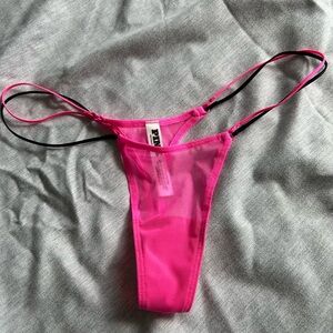 Victoria's Secret Pink Sheer Panties